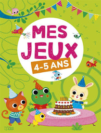 Livres jeux - mes jeux 4-5 ans