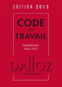 CODE DU TRAVAIL 2013 + ADDENDUM