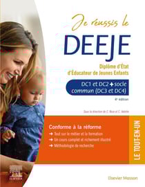 Je réussis le DEEJE, diplôme d'État d'éducateur de jeunes enfants (4e édition)