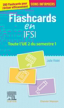 Flashcards IFSI - toute l'UE 2 du semestre 1 - entraînement intensif