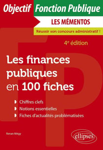Les finances publiques en 100 fiches (4e édition)