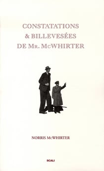 Constatations et billevesées de mr mcwhirter