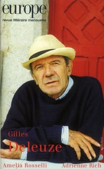 Revue Europe n.996 : Gilles Deleuze (avril 2012)