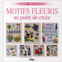 Motifs fleuris au point de croix - 500 motifs