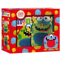 Il ne faut pas toucher : mon coffret peluche - un monstre