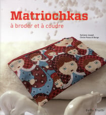 Matriochkas à broder et à coudre