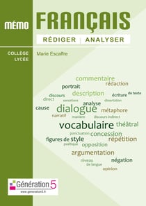 Mémo français rédiger-analyser (collège/lycée)