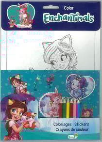 Enchantimals - ma pochette de coloriages