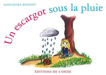 Un escargot sous la pluie