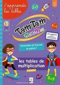 Tam Tam : Supermax - Les doubles et les moitiés - Primaire - CE1, CE2, CM1, CM2