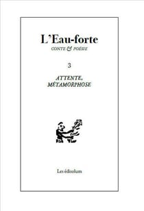 L'eau forte Tome 3 : attente, metamorphose