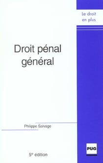 Droit penal general 5eme edition