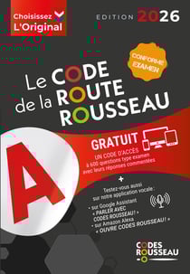 Code Rousseau : De la route B (édition 2026)