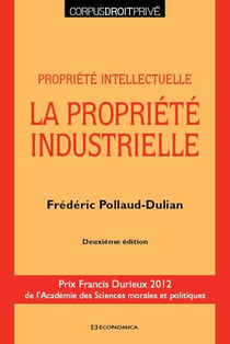 Propriété intellectuelle : la propriété industrielle (2e édition)