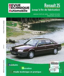Revue technique automobile n.730.1 : Renault 25 essence/diesel