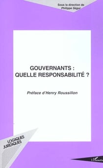 Gouvernants : quelle responsabilité ?