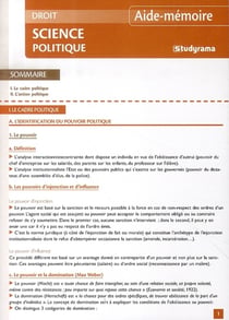 Science politique