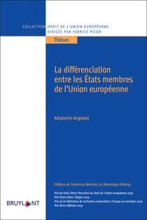 La différenciation entre les états membres de l'Union européenne