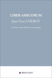 Liber Amicorum Jean-Yves Cherot : Le droit entre théories et pratique
