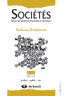 Sociétés n.114 : ambiances quotidiennes