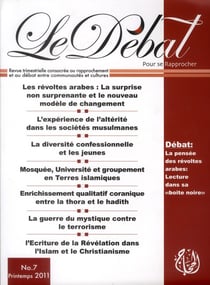 Le debat n.7 - la pensée des révoltes arabes - lecture dans sa boîte noire