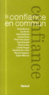 La confiance en commun