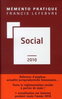 Mémento pratique : mémento social (édition 2010)