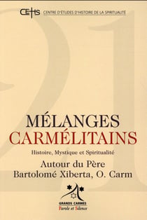 Mélanges carmélitains Tome 21