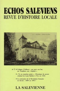 Echos saleviens : revue d'histoire locale n.3