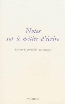 Notes sur le metier d ecrire