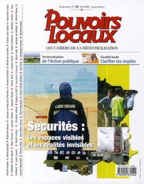 Securites : les espaces visibles et les realites invisibles n 78 iii/2008
