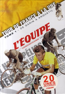 Tour de france à la une t.1 - de garin à anquetil - coffret 20 unes historiques