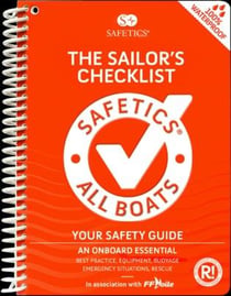 Safetics, the sailor's checklist, your waterproof safety guide, for all boats