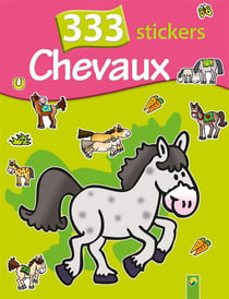 333 stickers chevaux