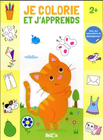 Je colorie et j'apprends - 2-3 ans