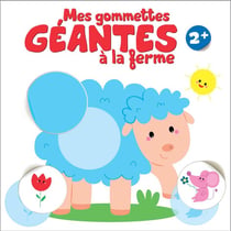 Mes gommettes géantes à la ferme : 2 + (mouton)