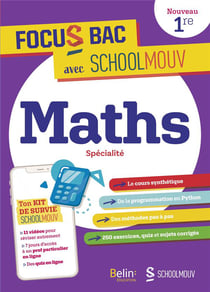 Maths, 1ère spécialité