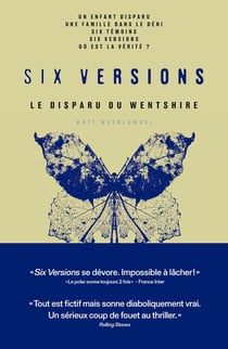 Six versions Tome 3 : La Disparue du Wentshire