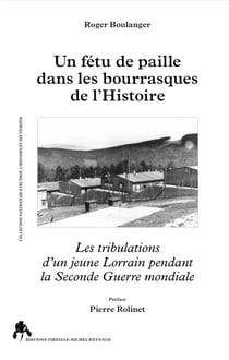 Un fétu de paille dans les bourrasques de l'histoire : les tribulations d'un jeune Lorrain pendant la Seconde Guerre mondiale