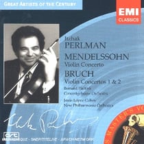 Mendelssohn : concerto pour violon op.64 - bruch : concertos pour violon