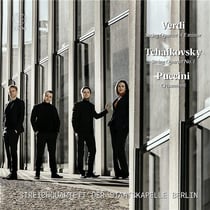 Verdi : Quatuor à cordes en mi mineur - Tchaïkovski : Quatuor à cordes n° 1 - Puccini : Crisantemi