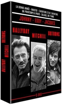 Hallyday - Mitchell - Dutronc - Coffret: Salaud, on t'aime + + L'aventure c'est l'aventure + Un printemps à Paris + À nous deux + Wanted