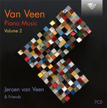 Jeroen van Veen : musique pour piano/vol.2