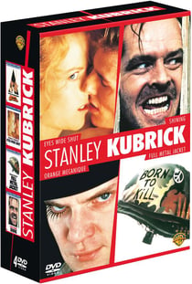 Stanley Kubrick - Coffret : Eyes Wide Shut + Shining + Orange mécanique + Full Metal Jacket