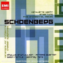 La nuit transfigurée - erwartung - cinq pièces pour orchestre...
