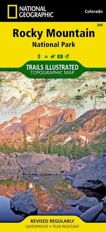 ROCKY MOUNTAIN NAT.PARK  1/50.000