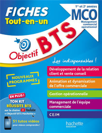 Objectif BTS MCO - Fiches Tout-en-un