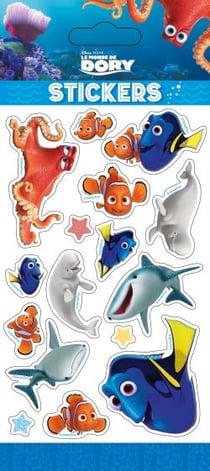 Finding nemo - sticker sheets puffy