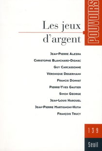 Pouvoirs Tome 139 : les jeux d'argent