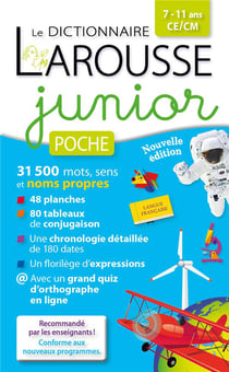 Dictionnaire larousse junior poche